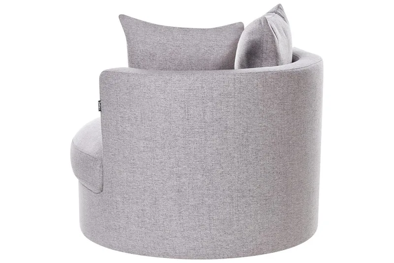 Svängbar fåtölj Dalby - Grå - Möbler - Stolar & fåtöljer - Fåtölj