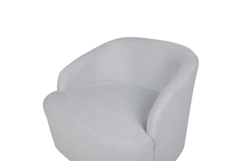 Svängbar fåtölj Lavik - Grå, guld - Möbler - Stolar & fåtöljer - Fåtölj