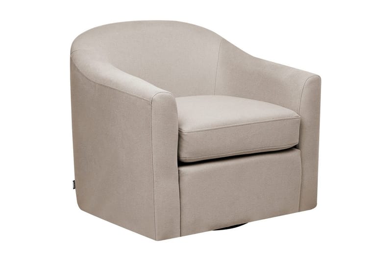 Svängbar fåtölj Magnor, Beige, svart