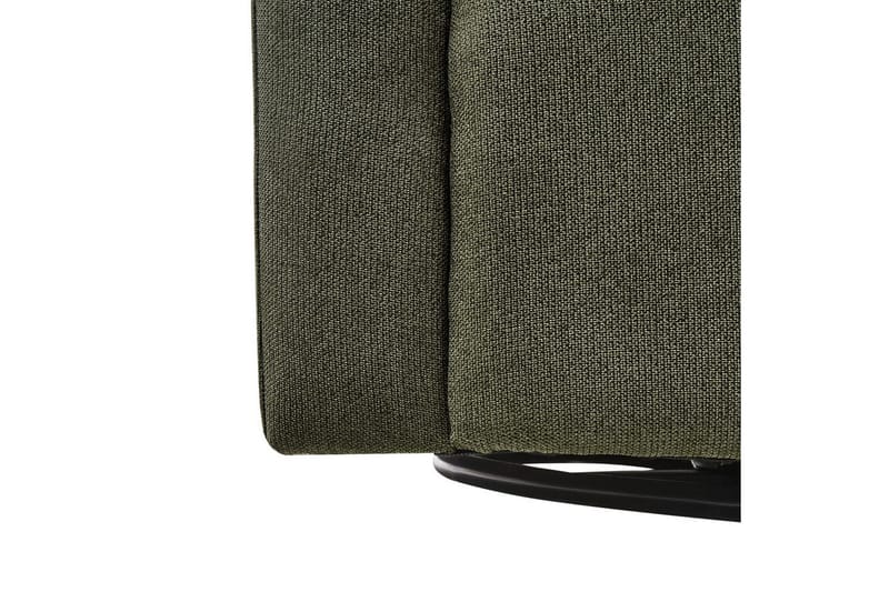 Svängbar fåtölj Magnor - Grön, Svart - Möbler - Stolar & fåtöljer - Fåtölj