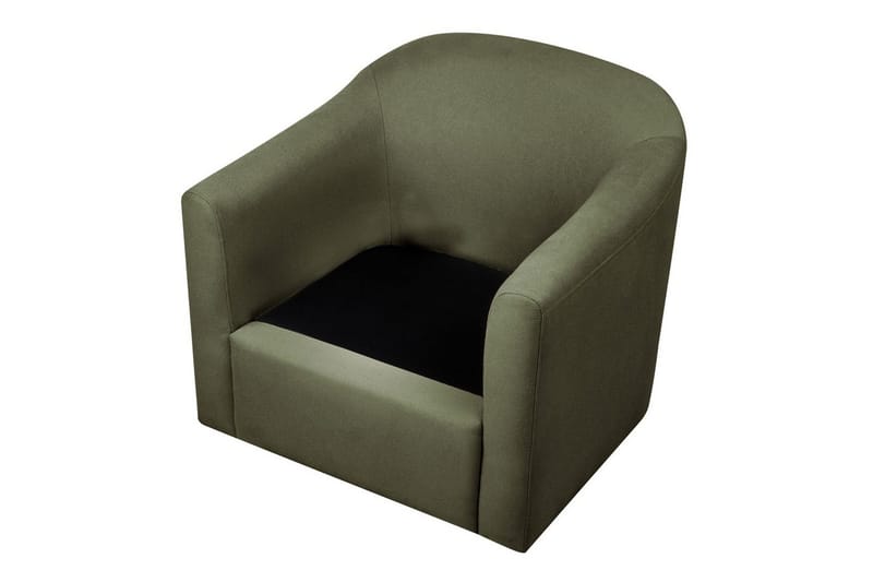 Svängbar fåtölj Magnor - Grön, Svart - Möbler - Stolar & fåtöljer - Fåtölj