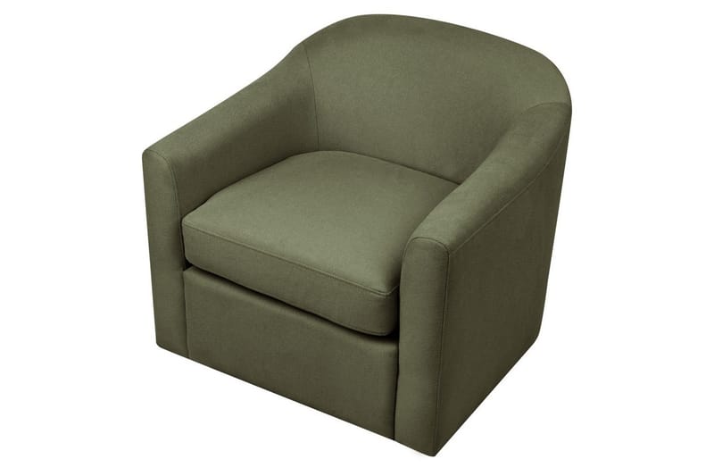 Svängbar fåtölj Magnor - Grön, Svart - Möbler - Stolar & fåtöljer - Fåtölj