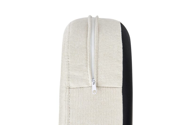 Svängbar fåtölj Magnor - Ljusbeige, svart - Möbler - Stolar & fåtöljer - Fåtölj