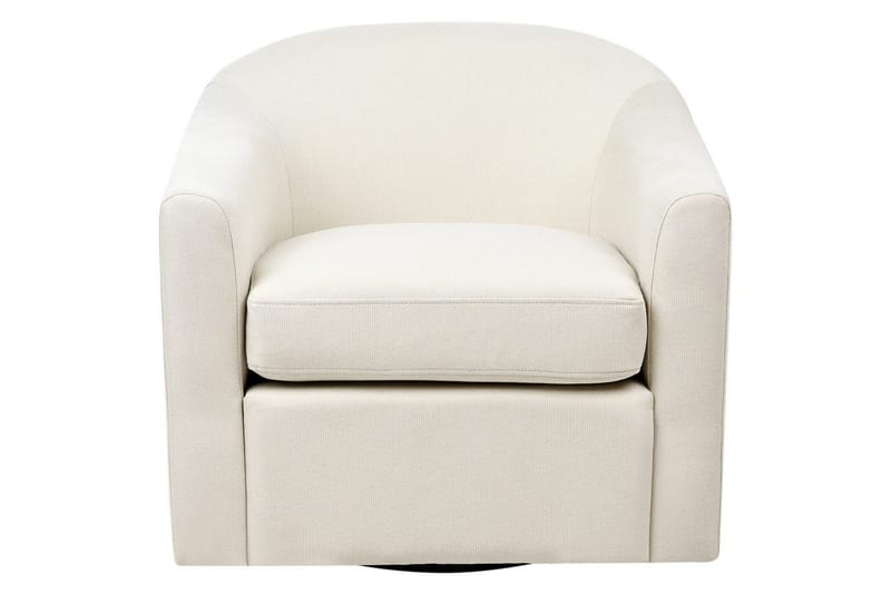 Svängbar fåtölj Magnor - Ljusbeige, svart - Möbler - Stolar & fåtöljer - Fåtölj