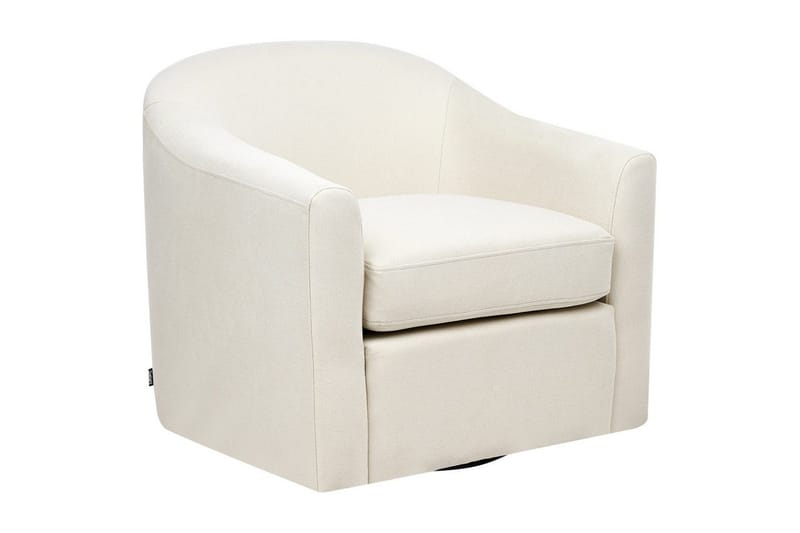 Svängbar fåtölj Magnor, Ljusbeige, svart