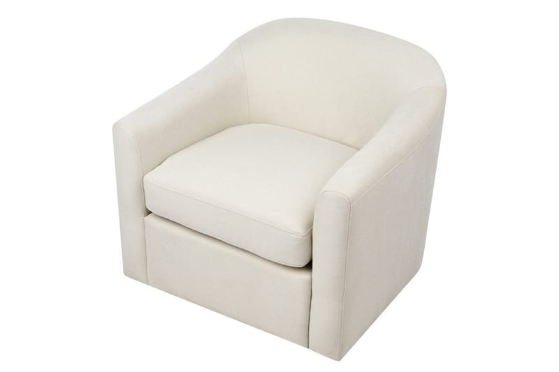 Svängbar fåtölj Magnor - Ljusbeige, svart - Möbler - Stolar & fåtöljer - Fåtölj