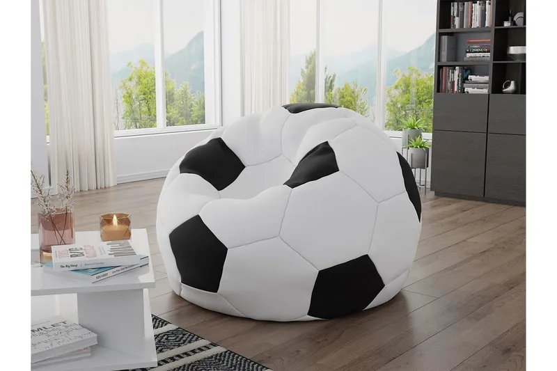 Svalliden Sittsäck 95 cm - Vit/Svart - Möbler - Stolar & fåtöljer - Sittsäck & sackosäck