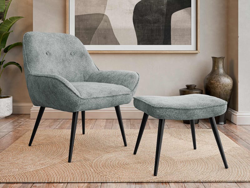 Sylvar Fåtölj - Grå - Möbler - Stolar & fåtöljer - Fåtölj