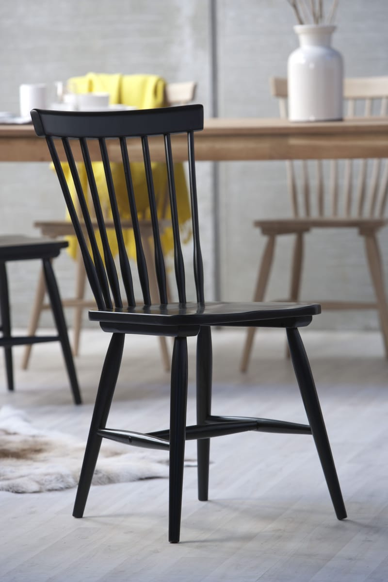 Tärnö svart pinnstol - svart - Möbler - Stolar & fåtöljer - Matstol & köksstol