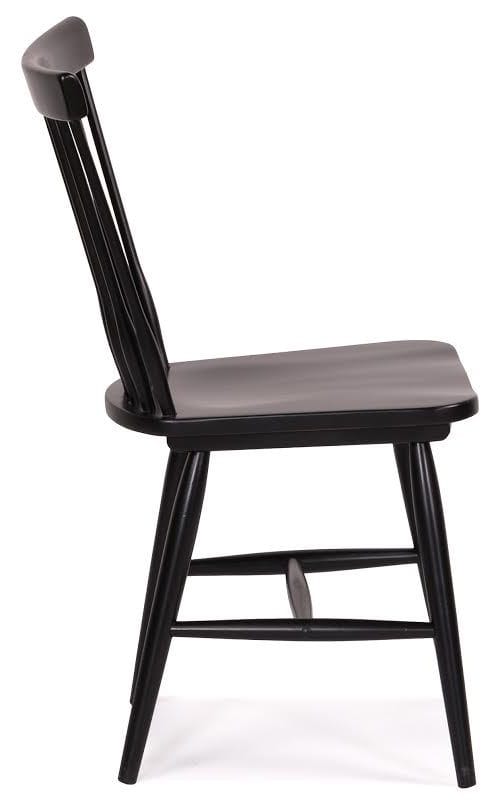 Tärnö svart pinnstol, svart
