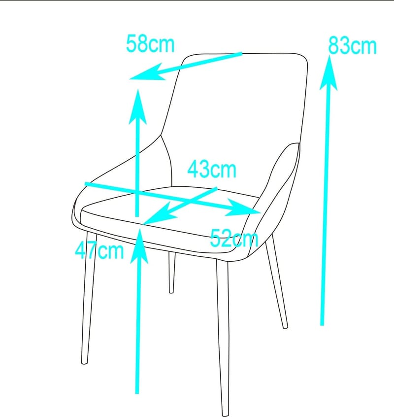 Theo stol i grön sammet - mörkgrön - Möbler - Stolar & fåtöljer - Matstol & köksstol