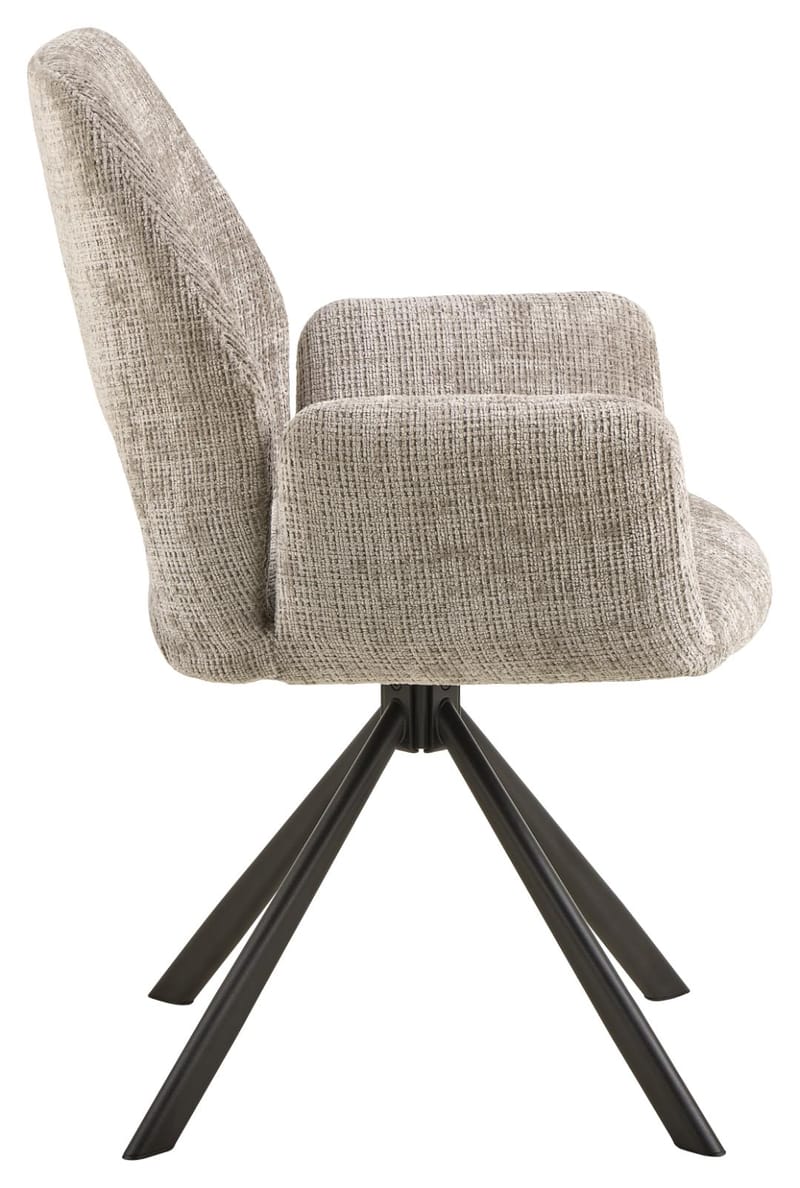 Torrelon Matstol med armstöd - Grå - Möbler - Stolar & fåtöljer - Matstol & köksstol