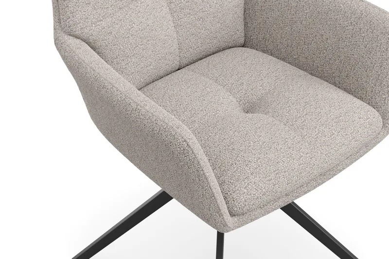 Torsby Snurrstol - Mörkbeige - Möbler - Stolar & fåtöljer - Matstol & köksstol