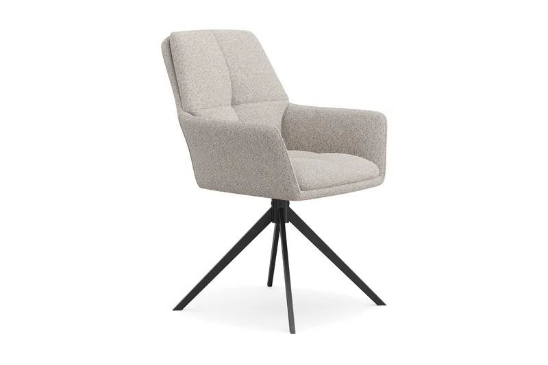 Torsby Snurrstol - Mörkbeige - Möbler - Stolar & fåtöljer - Matstol & köksstol