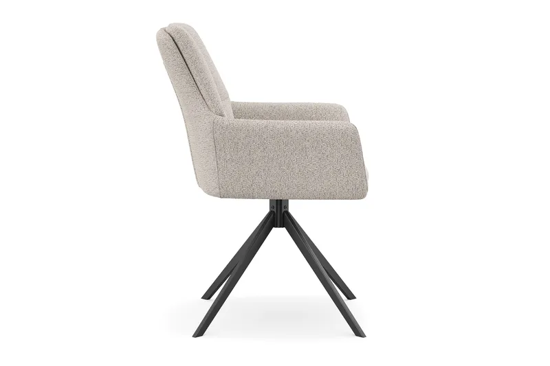 Torsby Snurrstol - Mörkbeige - Möbler - Stolar & fåtöljer - Matstol & köksstol