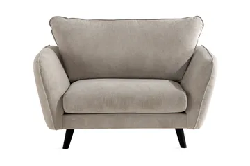 Trend Lyx Fåtölj - Beige/Svart - Möbler - Stolar & fåtöljer - Fåtölj
