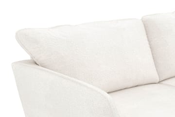 Trend Lyx Fåtölj i Boucle - Vit - Möbler - Stolar & fåtöljer - Fåtölj