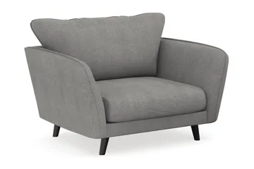 Trend Lyx Fåtölj i Tyg - Grå - Möbler - Stolar & fåtöljer - Fåtölj