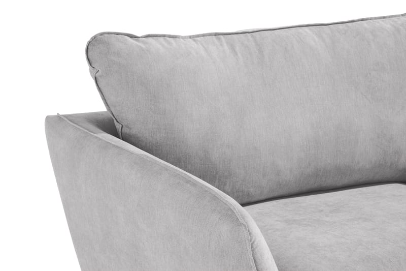 Trend Lyx Fåtölj i Tyg - Ljusgrå - Möbler - Stolar & fåtöljer - Fåtölj