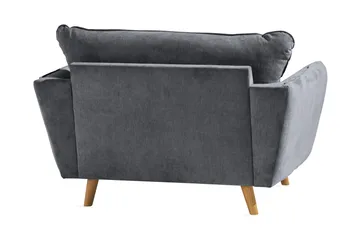 Trend Lyx Fåtölj - Mörkgrå/Ek - Möbler - Stolar & fåtöljer - Fåtölj