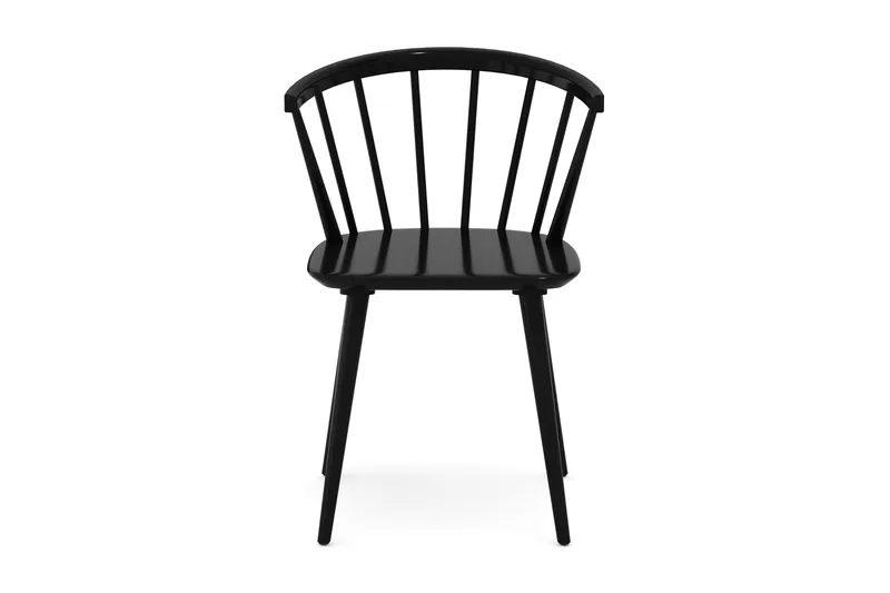 Tyrö Karmstol & matstol i massiv trä - Svart - Möbler - Stolar & fåtöljer - Matstol & köksstol