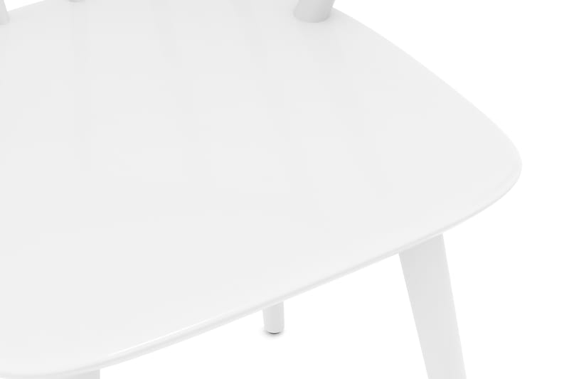 Tyrö Karmstol & matstol i massiv trä - Vit - Möbler - Stolar & fåtöljer - Matstol & köksstol