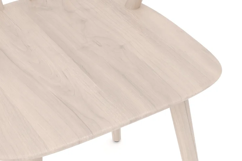 Tyrö Karmstol & matstol i massiv trä - Whitewash - Möbler - Stolar & fåtöljer - Matstol & köksstol