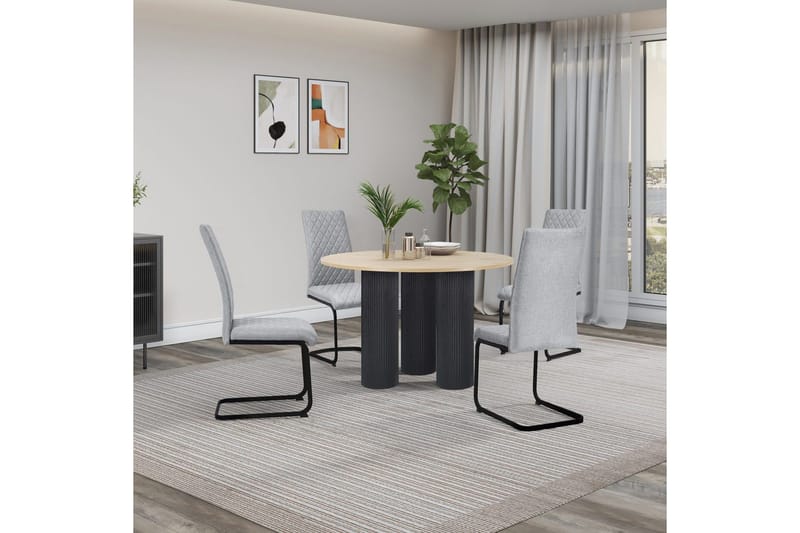 Valbourg Matstol - Grå - Möbler - Stolar & fåtöljer - Matstol & köksstol