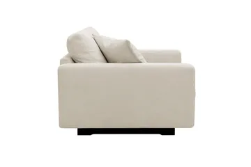 Valencia Extra Djup Fåtölj i Chenille - Beige - Möbler - Stolar & fåtöljer - Fåtölj