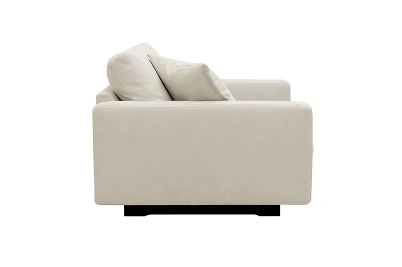 Valencia Extra Djup Fåtölj i Chenille - Beige - Möbler - Stolar & fåtöljer - Fåtölj