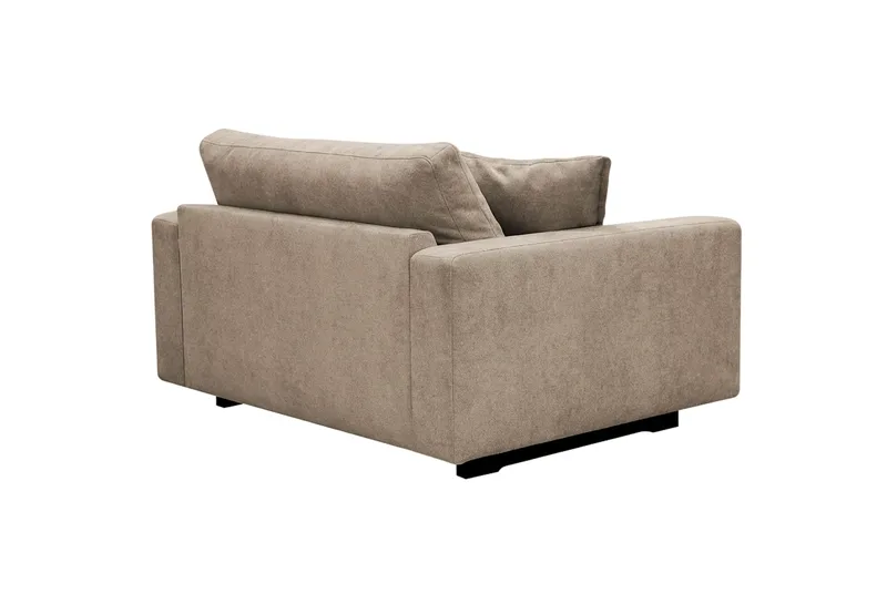 Valencia Extra Djup Fåtölj i Chenille - Brun - Möbler - Stolar & fåtöljer - Fåtölj