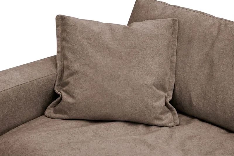 Valencia Extra Djup Fåtölj i Chenille - Mörkbrun - Möbler - Stolar & fåtöljer - Fåtölj