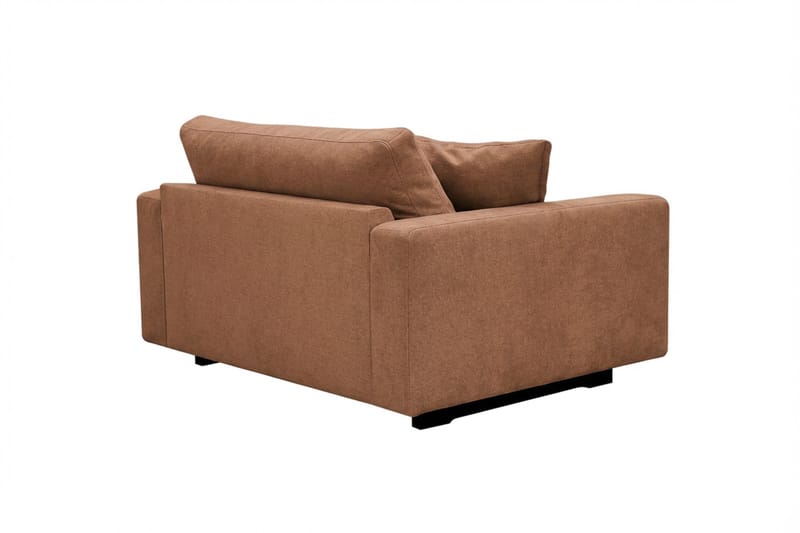 Valencia Extra Djup Fåtölj i Chenille - Rostbrun - Möbler - Stolar & fåtöljer - Fåtölj