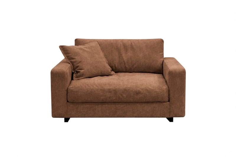 Valencia Extra Djup Fåtölj i Chenille - Rostbrun - Möbler - Stolar & fåtöljer - Fåtölj
