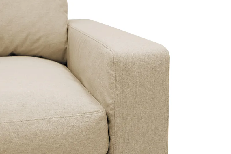 Valencia Extra Djup Fåtölj med avtagbar och tvättbar klädsel - Beige - Möbler - Stolar & fåtöljer - Fåtölj