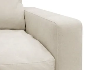 Valencia Extra Djup Fåtölj med avtagbar och tvättbar klädsel - Beige - Möbler - Stolar & fåtöljer - Fåtölj