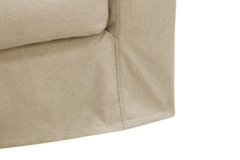 Valencia Extra Djup Fåtölj med avtagbar och tvättbar klädsel - Beige - Möbler - Stolar & fåtöljer - Fåtölj