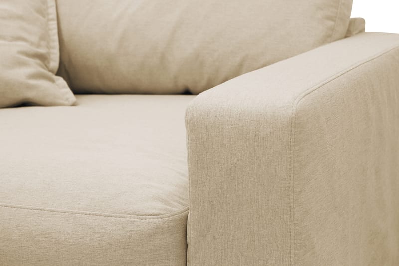 Valencia Extra Djup Fåtölj med avtagbar och tvättbar klädsel - Beige - Möbler - Stolar & fåtöljer - Fåtölj