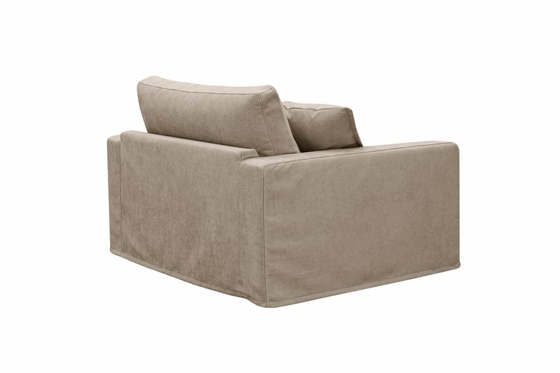 Valencia Extra Djup Fåtölj med avtagbar och tvättbar klädsel - Brun - Möbler - Stolar & fåtöljer - Fåtölj