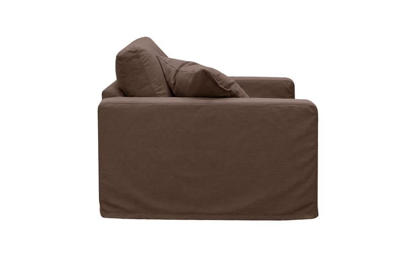 Valencia Extra Djup Fåtölj med avtagbar och tvättbar klädsel - Mörkbrun - Möbler - Stolar & fåtöljer - Fåtölj