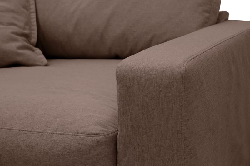 Valencia Extra Djup Fåtölj med avtagbar och tvättbar klädsel - Mörkbrun - Möbler - Stolar & fåtöljer - Fåtölj