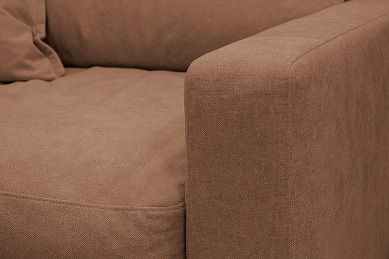 Valencia Extra Djup Fåtölj med avtagbar och tvättbar klädsel - Rostbrun - Möbler - Stolar & fåtöljer - Fåtölj
