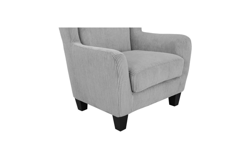 Vanlig fåtölj utan armstöd Loft24 Fåtölj Zhili Ljusgrå - Möbler - Stolar & fåtöljer - Fåtölj - Fåtölj utan armstöd
