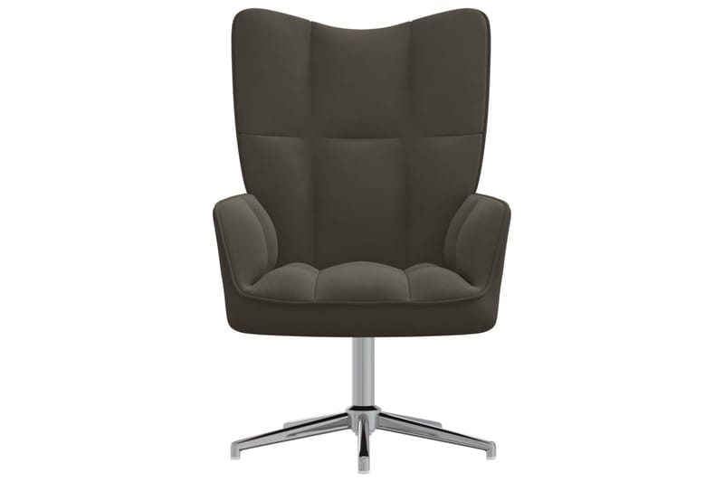 Vilstol mörkgrå sammet - Grå - Kontorsstol & skrivbordsstol