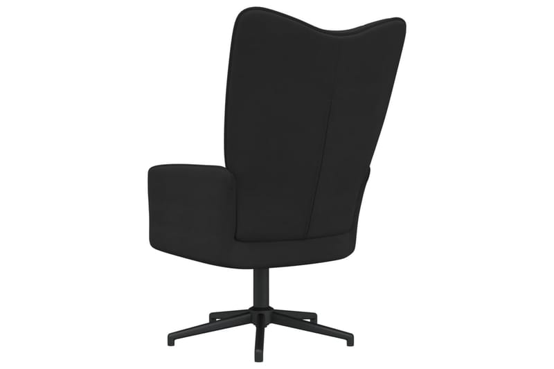 Vilstol svart sammet - Svart - Kontorsstol & skrivbordsstol