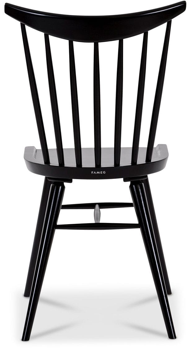 Wasa Pinnstol - Svart - Svart - Möbler - Stolar & fåtöljer - Matstol & köksstol