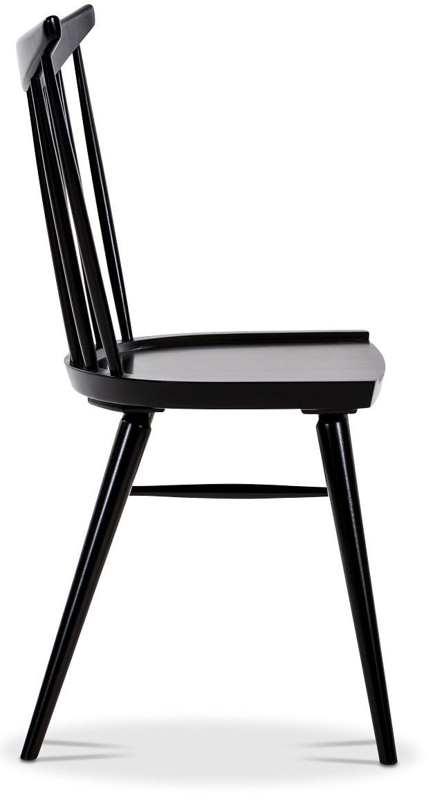 Wasa Pinnstol - Svart - Svart - Möbler - Stolar & fåtöljer - Matstol & köksstol