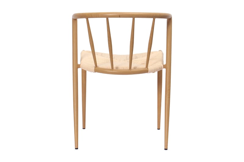 Winston Matstol - Beige / Metallben Ek - Möbler - Stolar & fåtöljer - Matstol & köksstol
