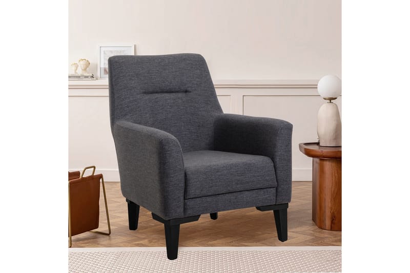 Wyong Fåtölj - Antracit - Möbler - Stolar & fåtöljer - Fåtölj