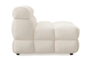 Elise Bubblig Fåtölj Utan Armstöd i Teddy - Beige - Möbler - Stolar & fåtöljer - Fåtölj - Fåtölj utan armstöd